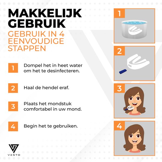 Vesto® Snurk set - 2x Anti Snurk Beugel - 20x Neuspleister - 8x Neusspreider - 4x Magnetische neusclip - Complete Set - Anti Snurk Beugel Pro - Anti Snurkmiddelen
