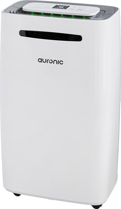 Auronic Luchtontvochtiger - Compact Plus Series - 20L - Slaapkamer, Badkamer, Woonkamer en Kantoor - Vochtvreter voor in Huis - Wit