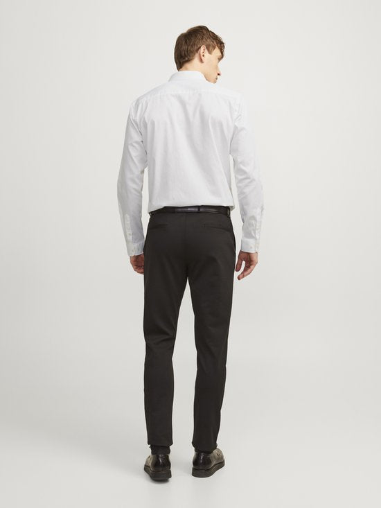 Jack & Jones Cardiff Shirt - Lange Mouw - Wit - Maat L