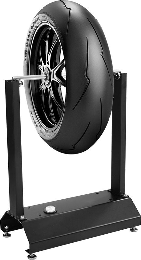 Coast Draagbare Motorfiets Wiel Balancer met Verstelbare Kegels 40,5 x 22 x 51 cm