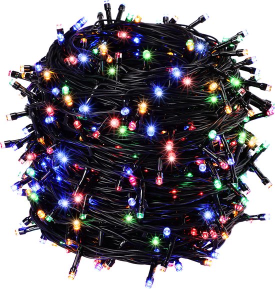 Monzana Lichtsnoer Kerst 400 LED'S - IP44 40m – Multi Color