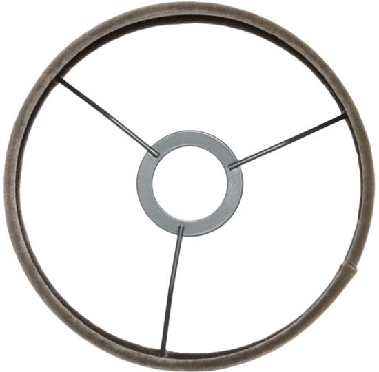 Light & Living - kap - Palata - bruin - textiel - Ø 20cm - E27 - 2220379
