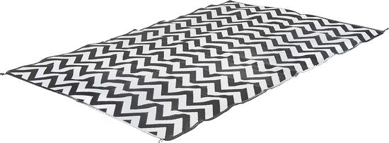 Bo-Camp - Chill mat - Wave - XL - Zwart/wit
