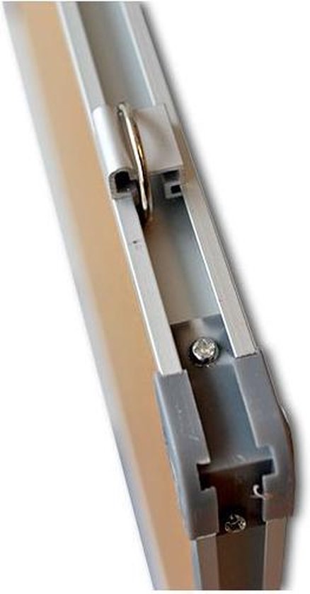 Prikbord kurk - 90 x 120 cm - Modern - Aluminium lijst - Set van 6 punaises