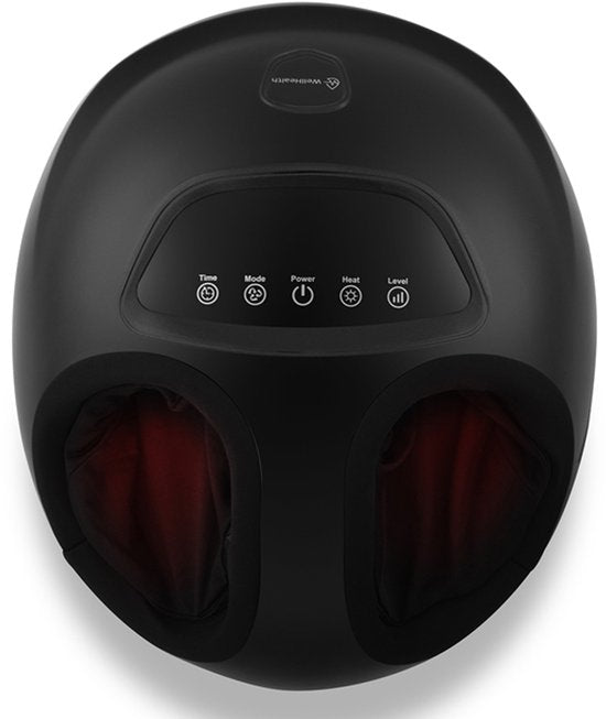 wellhealth - Heerlijk ontspannen met deze voetmassager - Voetmassager - Zwart