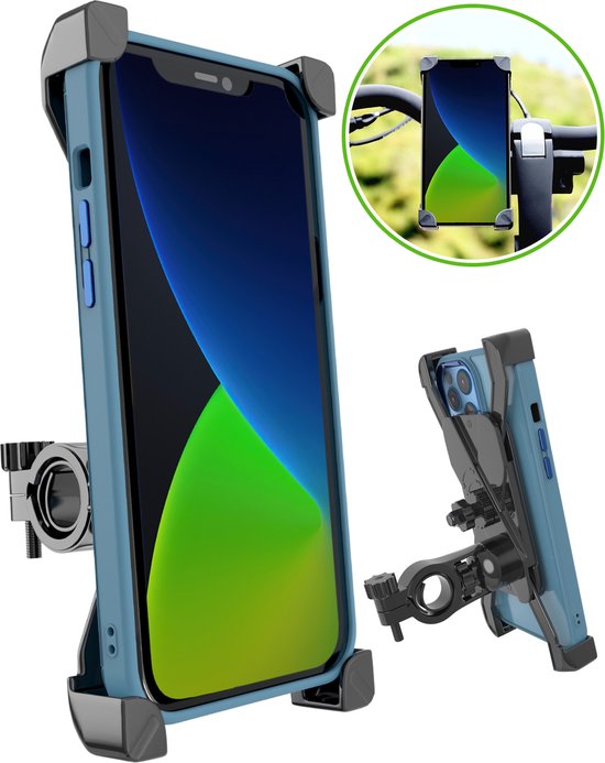 iSetchi Telefoonhouder - Fiets & Scooter - Anti-Schok