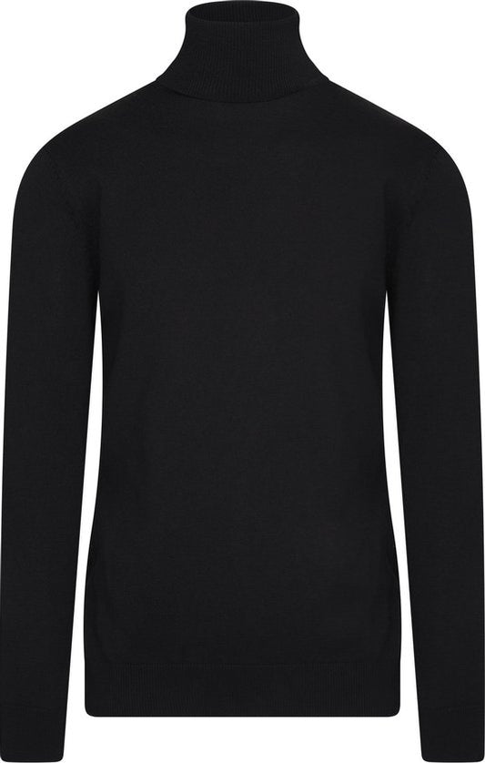 Cappuccino Italia - Heren Trui Coltrui Black - Zwart - Maat M