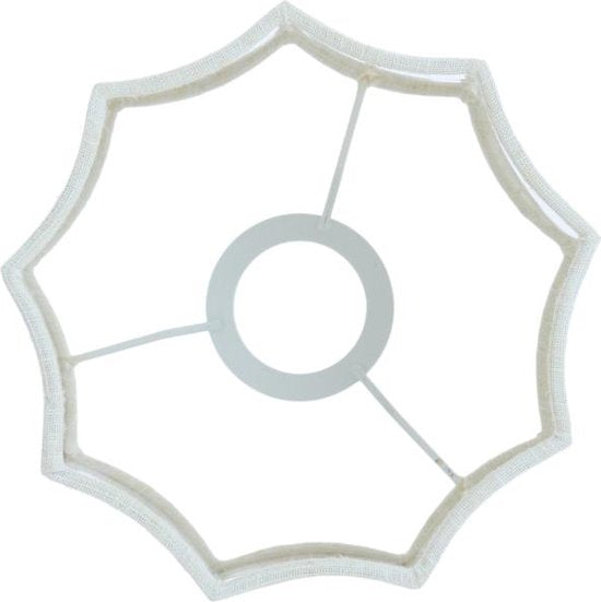 Light & Living Cilinder lampenkap Disli - Wit - Ø18cm - Modern