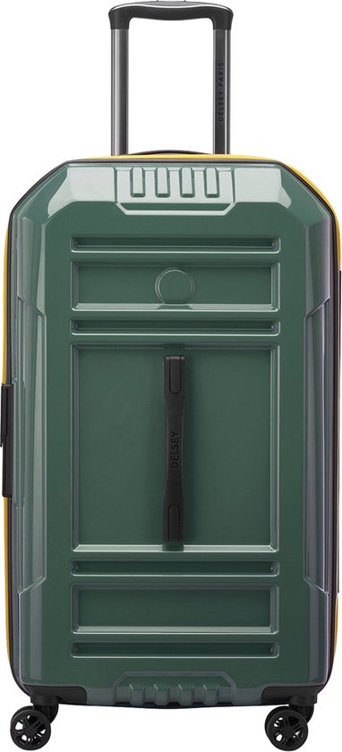 DELSEY PARIS Rempart Uitbreidbare 4 Dubbele Rollen Trolley 73 Army Donkergroen