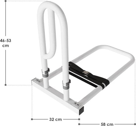 Opstahulp voor het bed - Wit