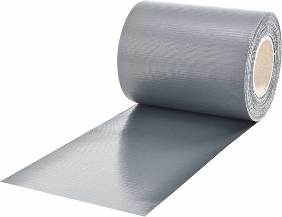 Juskys PVC Privacystrip - 1 stuk - Grijs