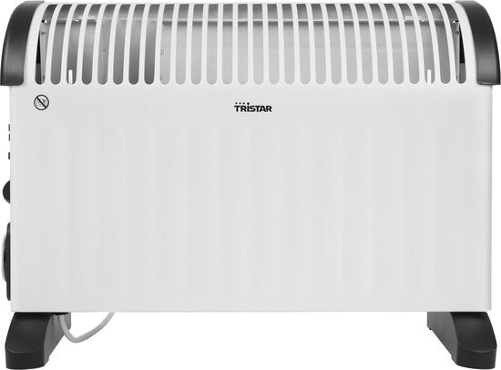 Tristar KA-5168 Convector Kachel - 3 Warmtestanden - Regelbare Thermostaat - Turbo Functie - Timer Functie - 1800W - 2000 W - Ventilatorstand