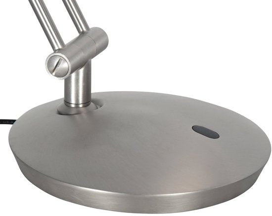 Steinhauer Exclusive - tafellamp - Zenith2 - staal - kunststof metaal - bureaulamp - LED - 4393ST