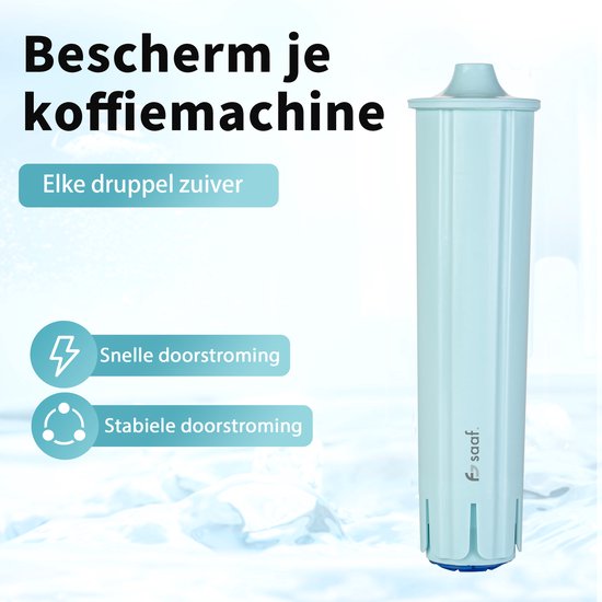 Saaf Filter geschikt voor Jura - 3 stuks - Claris Blue - 71311 - 67007 - Impressa Micro Giga C F J Z - Kalk- en Waterfilter