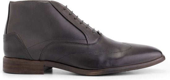 DenBroeck Gold St. Halfhoge Veterschoenen - Heren - Leer - Donkerbruin - Maat 42