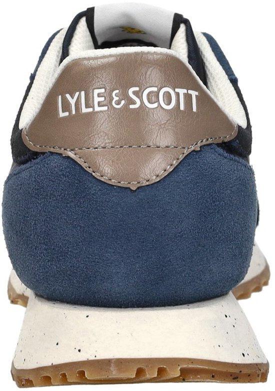 Lyle & Scott Leno Sneakers Laag - Blauw - Maat 43