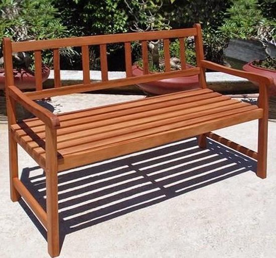 Casaria Tuinbank – FSC®-Gecertificeerd Acacia / 120 cm Breed – Bruin
