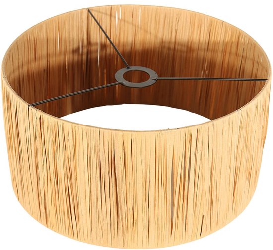 Lampenkap K1068CS van Steinhauer - Naturel seagrass, ⌀40cm, trendy design voor binnengebruik, E27 support, perfect voor elke lamp en interieur.