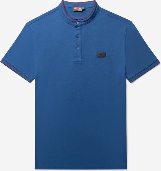 AB Lifestyle - Tokio Polo | Navy Peony - Heren - Maat: XS