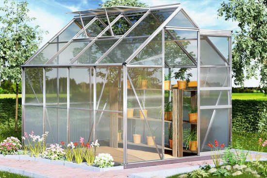 Gardebruk Aluminium Kas - 7,6 m³ met Fundering