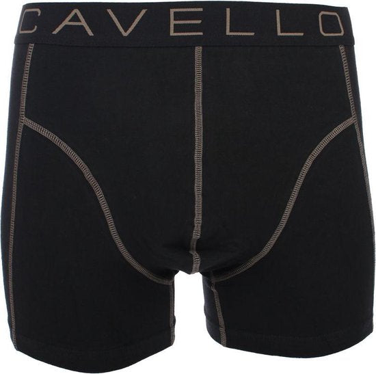 Cavello - 2-pack Boxershorts Zwart / Pepita Print - S