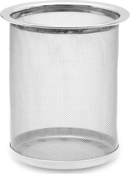 Monzana Glazen Theepot - met RVS-Filter & Infuser 9 Kops - 1.2 Liter