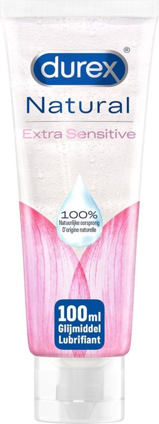 Durex Glijmiddel Natural - Extra Sensitive - 100% natuurlijk - 100ml