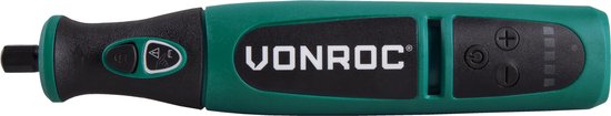 VONROC Accu Multitool – Roterend – 8V – Incl. 24 accessoires, oplader & opbergtas