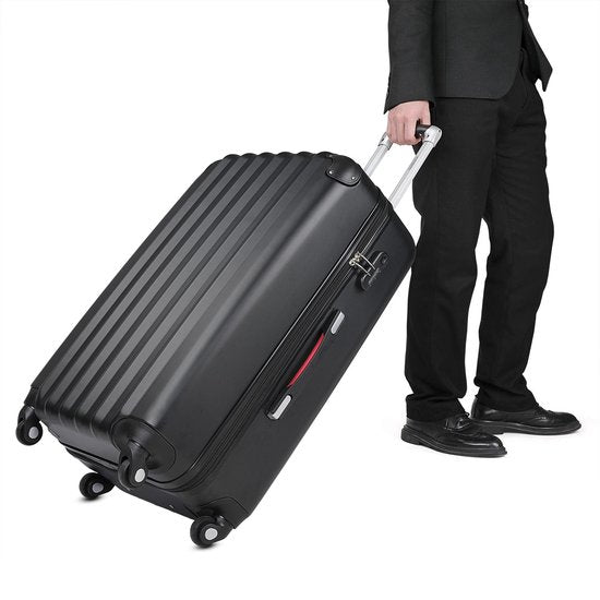 Monzana Hardcase Koffer Baseline - XL Zwart