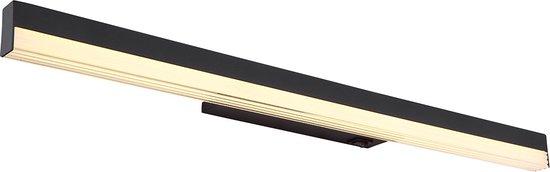 Globo Wandlamp Sallo - 12 Watt - Metaal - Zwart