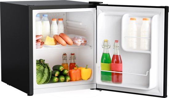 KitchenBrothers Mini Koelkast KB4024 - 40L - Vrijstaand - 44 x 47 x 57,1 cm - Zwart
