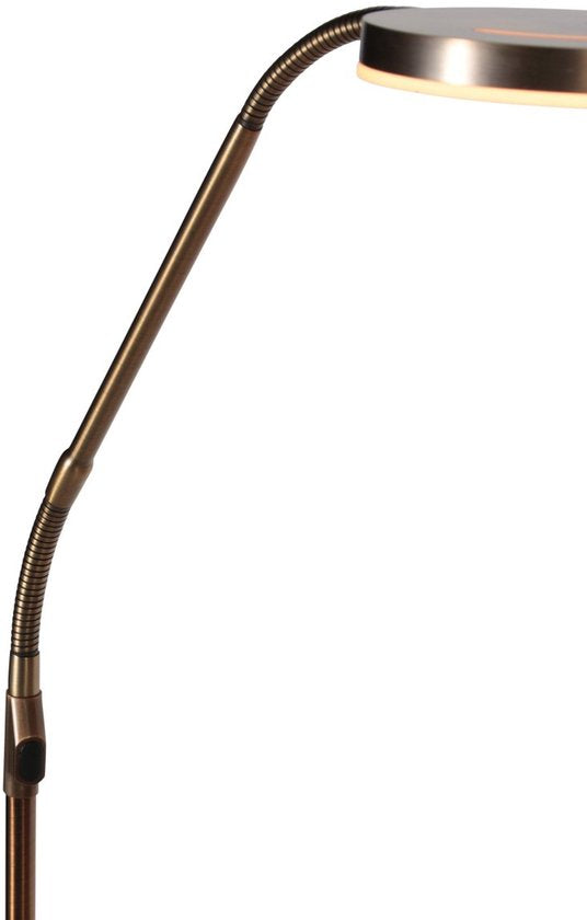 Steinhauer Exclusive - vloerlamp - Soleil2 - brons - kunststof metaal - design lamp - LED - 4389BR