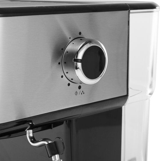 Koffiezetapparaat - Princess 249412 Espressomachines voor gemalen koffie – Met melkopschuimpijpjes voor cappucino en latte macchiato – 2 kopjes - Consumentenbond Beste Koop