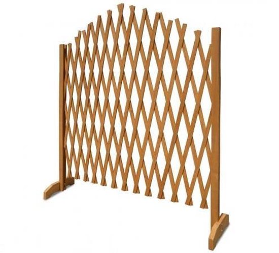 Gardebruk Klimop Hek – Uitvouwbaar tot 200cm - 180x107cm Bruin