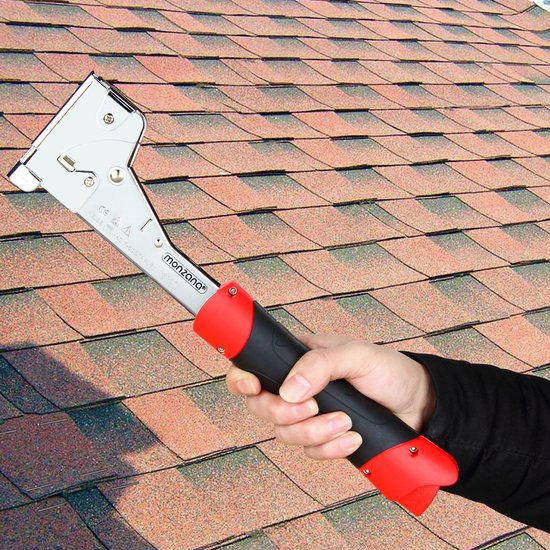 Monzana Handtacker - Nietpistool - RVS incl. 500 Nietjes
