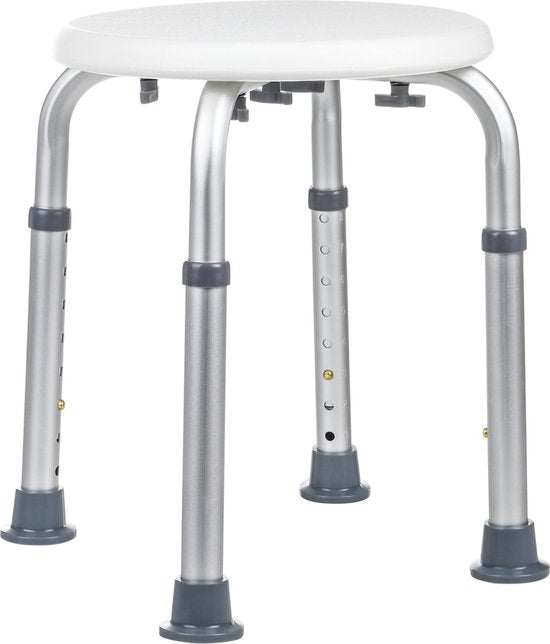 HI Douchestoel - verstelbaar tot 52 cm - 150 kg - douche zitje - 34 t/m 52 cm