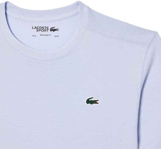 Lacoste Sport T-Shirt Lichtblauw - Maat XXL - Heren - Casual T-shirts