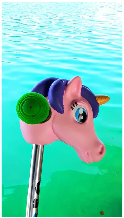 Scootaheadz Unicorn Bella - Eenhoorn accessoire voor step - Vanaf 3 jaar