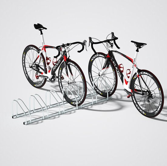 Monzana Fietsenrek 6 Fietsen - Bandbreedte 30-65mm - 37cm Wielafstand