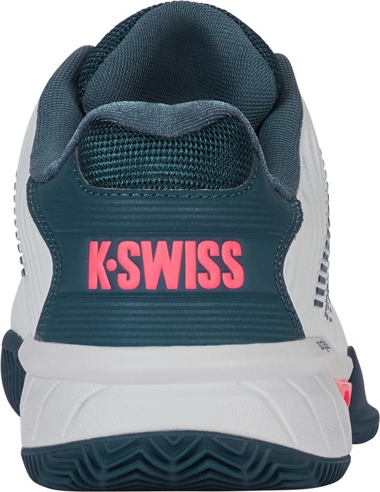 K-Swiss Hypercourt Express 2 Clay Tennisschoenen Heren - Wit/Stargazer/Navy Blaze - Maat 41.5