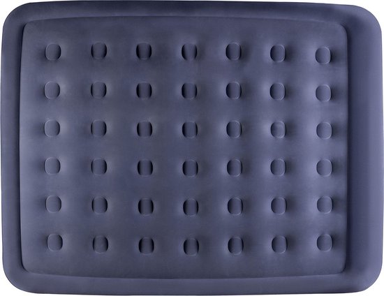Juskys Luchtbed Zelfopblaasbaar - 203 x 152 x 47 cm - Incl. Opbergtas