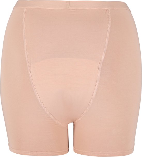 Bamboo Elements - Menstruatie Ondergoed - Hipster - Nude - Period Underwear - Menstruatieslip - Menstruatiebroekjes - Ondergoed Dames Boxershort - Maat S