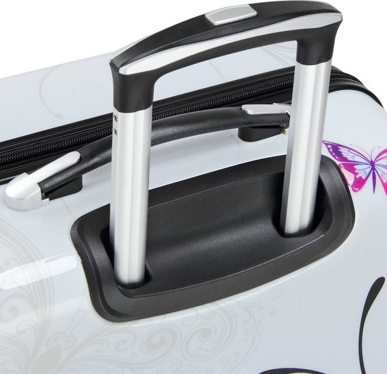 Monzana Hardcase Koffer Vlinder XL - Polycarbonaat 89L 75x49x29cm