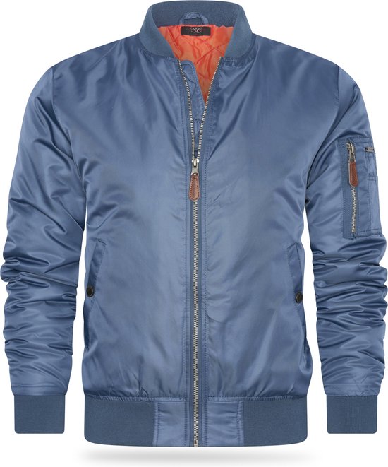 Cappuccino Italia - Heren Jas zomer Navy Seal Jacket Navy - Blauw - Maat M