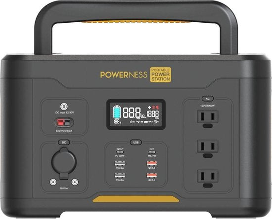 Powerness Hiker U1000 - Draagbare Power Station - 1000W