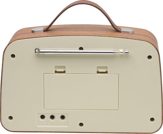 Denver DAB-38 -DAB+/FM radio met alarmklok functie - Darkwood