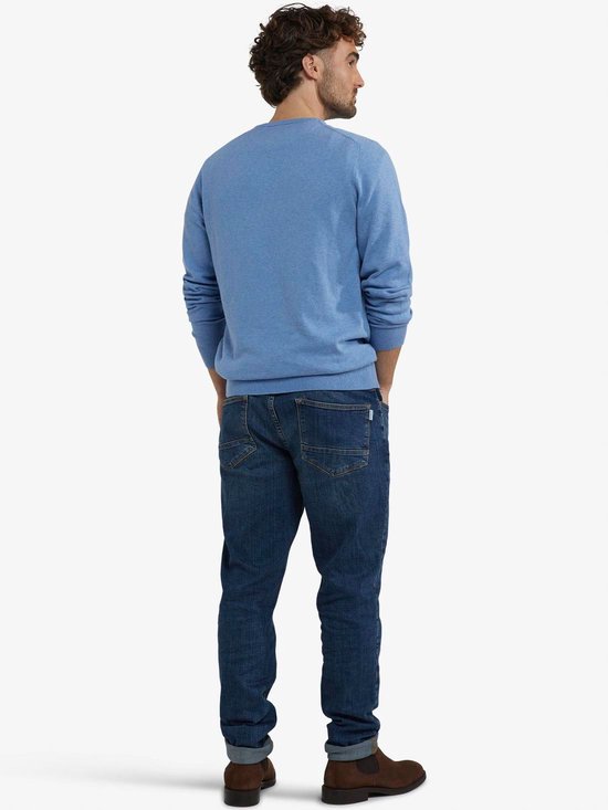 McGregor Trui Merinowol Ice Blauw - Maat XXL - Heren - Pullovers