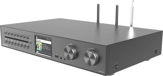 Telestar Top 550 Hifi-Systeem - CD-Speler - Zwart - Compact