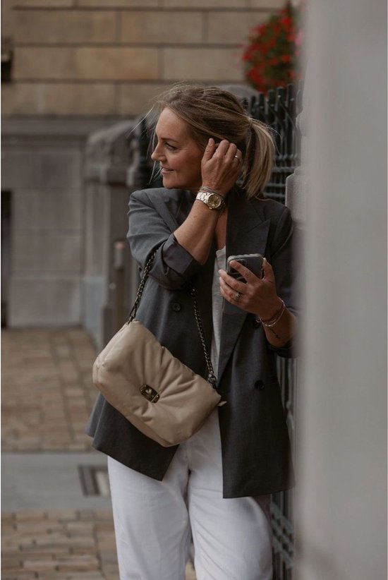 Chabo Bags - Diva Small - Schoudertas - Crossbodytas - Leer - Zwart