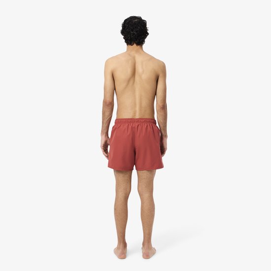 Lacoste Zwemshort Heren Zwembroek Bruin - Maat M